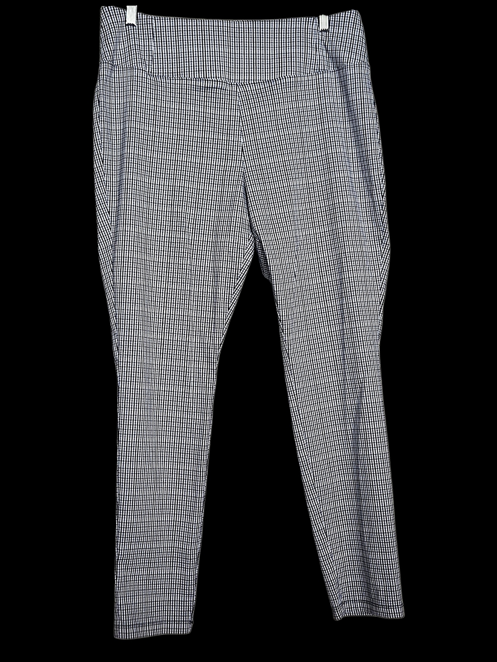 Worthington Black & White Micro-Check Dress Pants